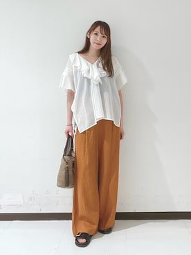 YUMIさん（レディース・158cm）の夏コーディネート