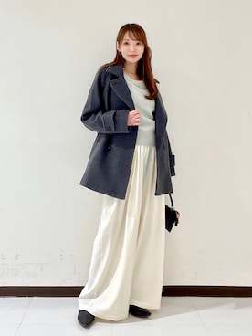 「URBAN RESEARCH（アーバンリサーチ）のアイテム」を使った、YUMIさん（レディース・158cm）の冬コーディネート