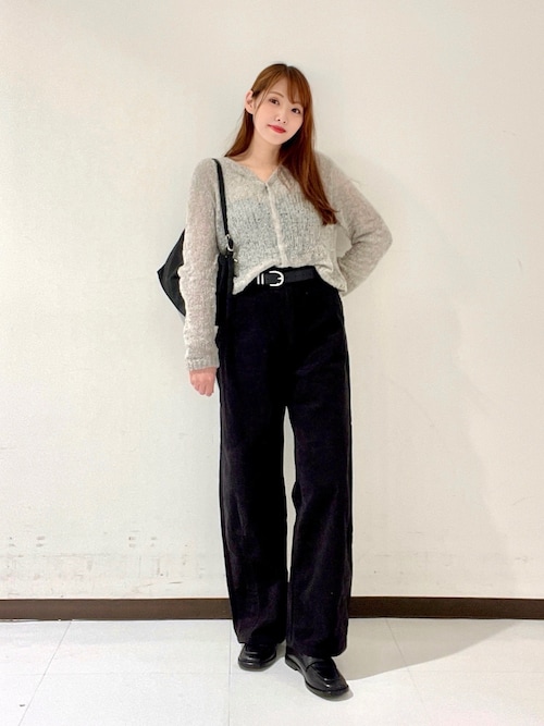 セール】シアーモールショート丈カーディガン（カーディガン/ボレロ