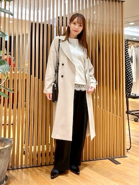 「PIENI（ピエニ）のアイテム」を使った、YUMIさん（レディース・158cm）の春コーディネート