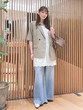 YUMIさん(レディース・158cm)の春コーディネート