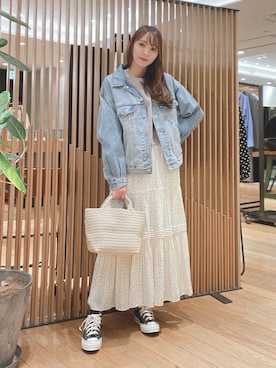 YUMIさん（レディース・158cm）の春コーディネート