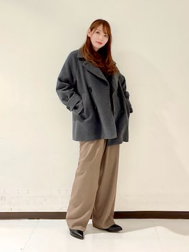 「冬コーデ」｜YUMIさん（レディース・158cm）の冬コーディネート