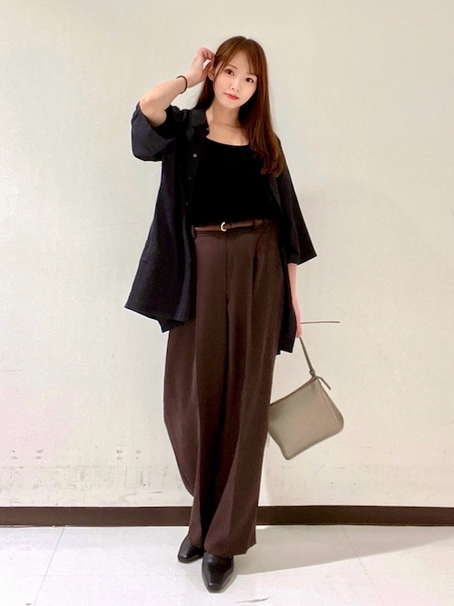 【アーバンリサーチ】ハーフスリーブシアーワイドシャツ ブラウン 美品 URBAN RESEARCH｜ハーフスリーブシアーワイドシャツ | Rakuten