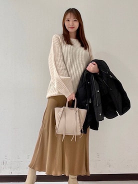 YUMIさん（レディース・158cm）の冬コーディネート