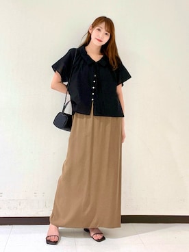 「URBAN RESEARCH（アーバンリサーチ）のアイテム」を使った、YUMIさん（骨格ストレート・レディース・158cm）の夏コーディネート