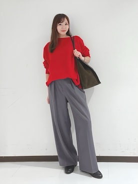YUMIさん（レディース・158cm）の秋コーディネート
