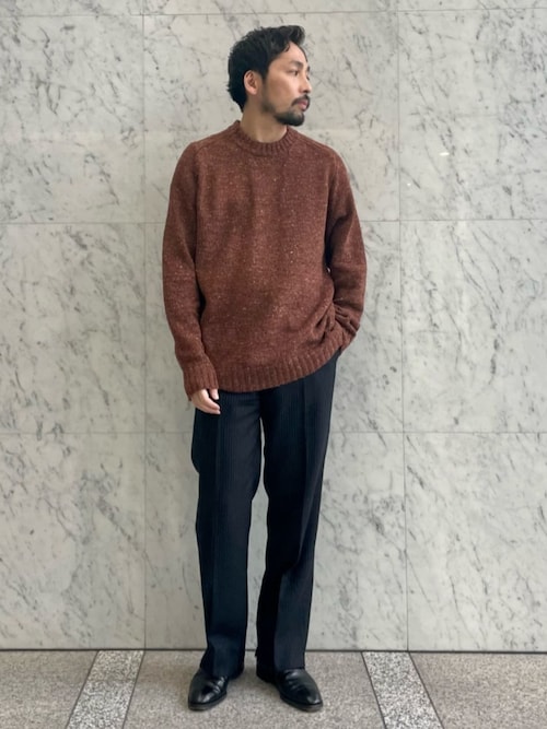 CABaN ウールネップ クルーネックプルオーバー