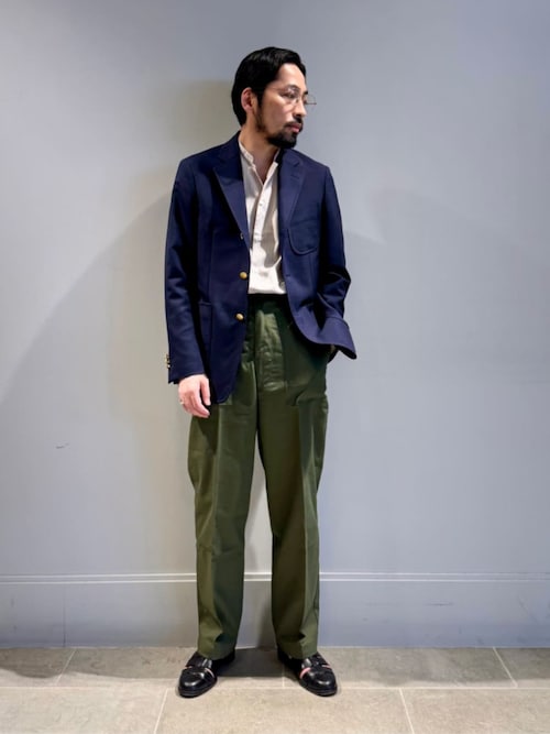 【新品未使用】Upper hights × TOMORROWLAND チノパンツ セール】チノストレッチ スリムテーパードパンツ（チノパンツ