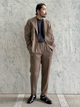 Sawada_TOMORROWLANDさん（メンズ・168cm）の春コーディネート