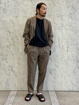 Sawada_TOMORROWLANDさん（メンズ・168cm）の春コーディネート