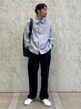 「SUPERGA（スペルガ）のアイテム」を使った、Sawada_TOMORROWLANDさん（メンズ・168cm）の春コーディネート