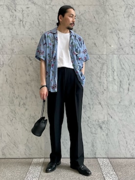 Sawada_TOMORROWLANDさん（メンズ・168cm）の夏コーディネート