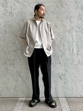 「caban」｜Sawada_TOMORROWLANDさん（メンズ・168cm）の春コーディネート