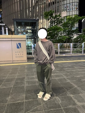 「CANAL JEAN（キャナルジーン）のアイテム」を使った、ずま(zuma)さん（メンズ・172cm）の春コーディネート