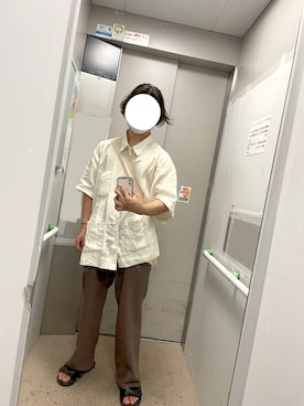 「CANAL JEAN（キャナルジーン）のアイテム」を使った、ずま(zuma)さん（メンズ・172cm）の夏コーディネート