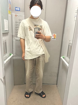 「CANAL JEAN（キャナルジーン）のアイテム」を使った、ずま(zuma)さん（メンズ・172cm）の夏コーディネート
