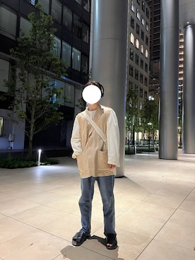 「CANAL JEAN（キャナルジーン）のアイテム」を使った、ずま(zuma)さん（メンズ・172cm）の春コーディネート