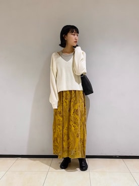 「Beau're（ヴュレ）のアイテム」を使った、おしゃれーなさん（レディース・162cm）の秋コーディネート