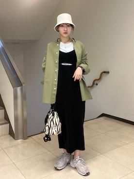 「Drifter（ドリフター）のアイテム」を使った、おしゃれーなさん（レディース・162cm）の冬コーディネート