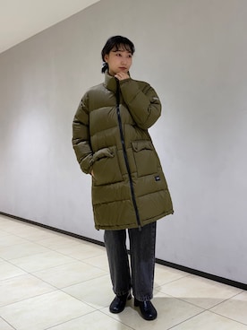 「ダウンコート」｜おしゃれーなさん（レディース・162cm）の秋コーディネート