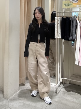 悠さん（レディース・158cm）の春コーディネート