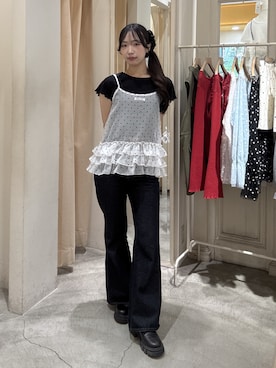 悠さん（レディース・158cm）の春コーディネート
