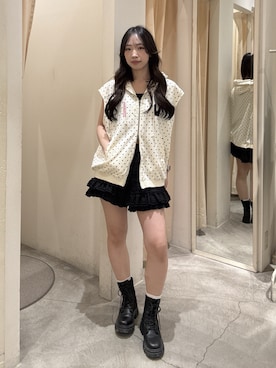 悠さん（レディース・158cm）の春コーディネート