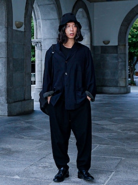 gwakhalmuniさんの（Yohji Yamamoto | ヨウジヤマモト）を使ったコーディネート