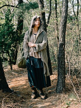 「DIRK BIKKEMBERGS（ダークビッケンバーグ）のアイテム」を使った、gwakhalmuniさん（メンズ・173cm）の春コーディネート