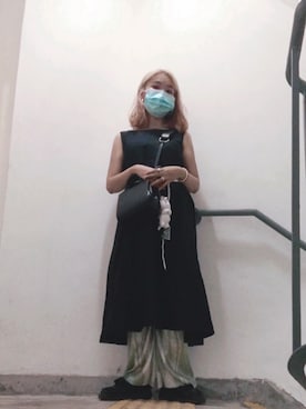 「MUJI」｜「アイテム（アクセサリー）」を使った、llector さん（レディース・153cm）の秋コーディネート