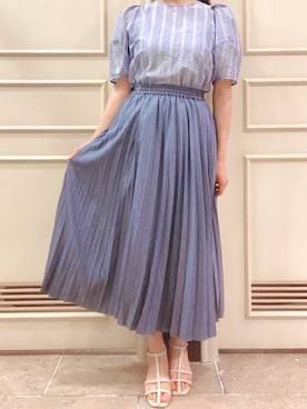 「Te chichi CLASSIC（テチチクラシック）のアイテム（トップス）」を使った、りおさん（レディース・158cm）の春コーディネート
