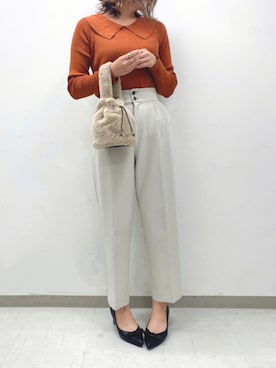 りおさん（レディース・158cm）の秋コーディネート