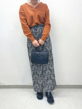 りおさん（レディース・158cm）の秋コーディネート