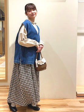 「kazumiコラボ」｜「アイテム（その他シューズ）」を使った、❁みずい❁さん（レディース・152cm）の冬コーディネート