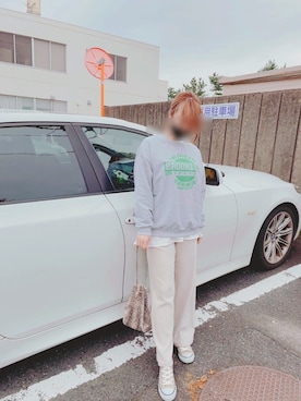 「BROOKLYNのアイテム」を使った、po0501さん（レディース・154cm）の秋コーディネート