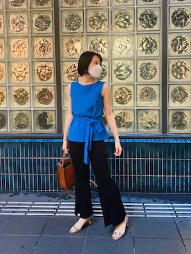 ちーずさん（レディース・158cm）の夏コーディネート