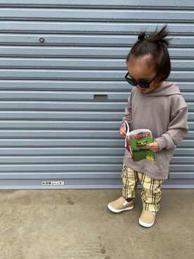 haaakさん（キッズ・90cm）の秋コーディネート