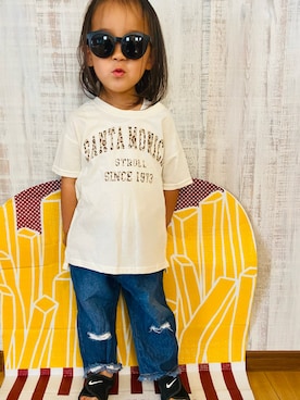 haaakさん（キッズ・90cm）の夏コーディネート