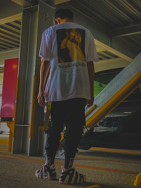 「BLACKTAILOR（ブラックテイラー）のアイテム」を使った、はやとさん（メンズ・170cm）の夏コーディネート