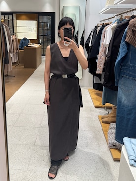 「アイテム（アンダーウェア）」を使った、ODAKAさん（レディース・153cm）の夏コーディネート