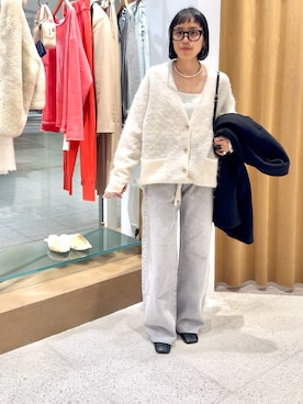 「ウィムガゼット」｜「アイテム（ブーツ）」を使った、ODAKAさん（レディース・153cm）の冬コーディネート