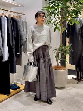 「ウィムガゼット」｜「アイテム（ブーツ）」を使った、ODAKAさん（レディース・153cm）の冬コーディネート