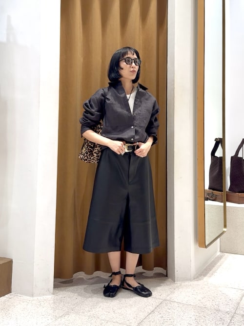 レザーハーフパンツ（その他パンツ）｜Whim Gazette（ウィムガゼット