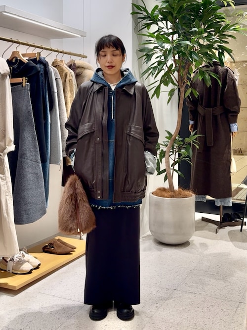 ジャージーIラインロングスカート（スカート）｜Whim Gazette