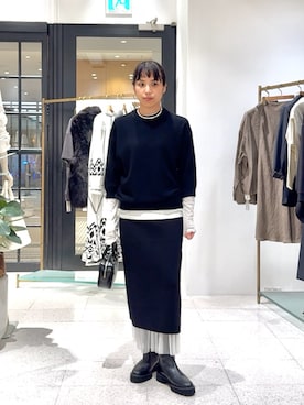 「アイテム（ハンドバッグ）」を使った、ODAKAさん（レディース・153cm）の夏コーディネート