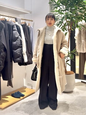 「アイテム（その他アウター）」を使った、ODAKAさん（レディース・153cm）の秋コーディネート