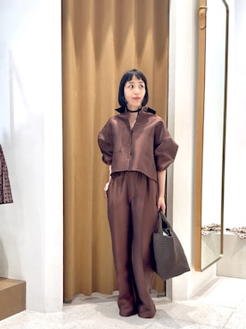 「アイテム（チョーカー）」を使った、ODAKAさん（レディース・153cm）の夏コーディネート