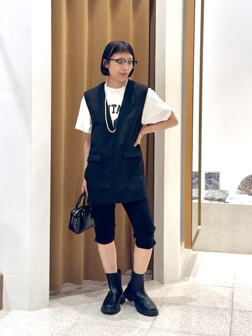 ウィムガゼット　ジュートライクジレ　Tシャツ　whim gazette ジュートライクジレ | Whim Gazette(ウィム ガゼット)レディース