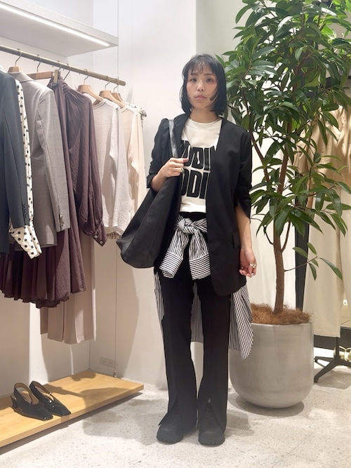 フロントスリットパンツ（スラックス）｜Whim Gazette（ウィムガゼット
